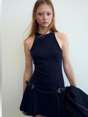 Zara Mini Dress with Side Straps size Small